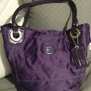 COACH Bag quilted Sateen, Authentic Mint condition